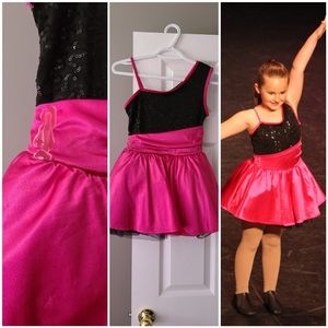 Girls dance costume